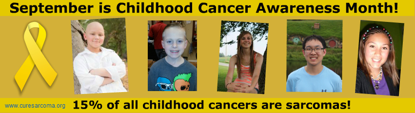 Childhood Cancer Awareness Month 2015 (website and letter)
